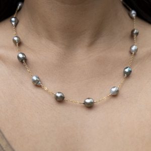 MOON TIDE Tahitian Pearl Necklcae